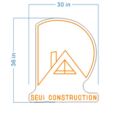 Neonschild mit individuellem Logo (Don)