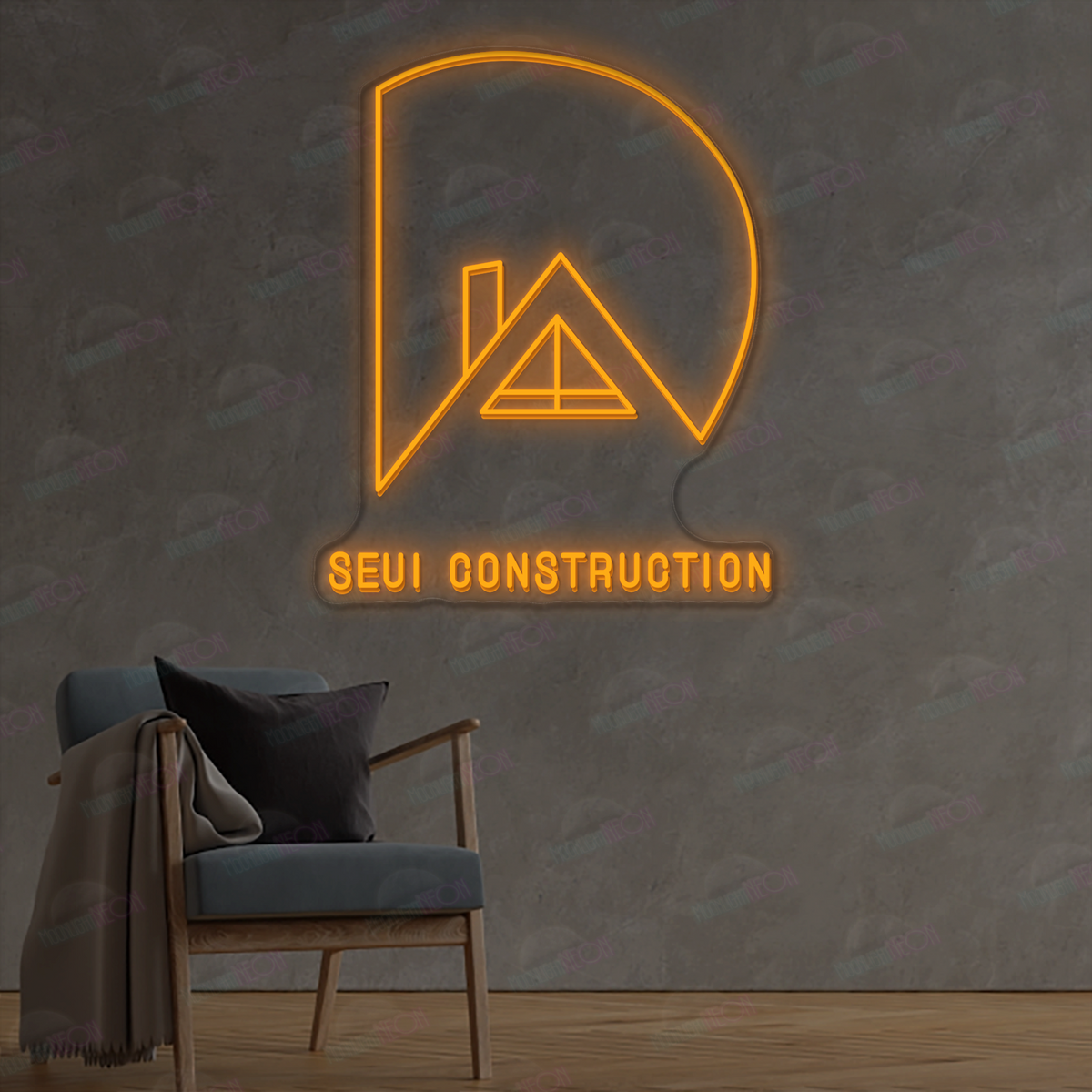 Neonschild mit individuellem Logo (Don)