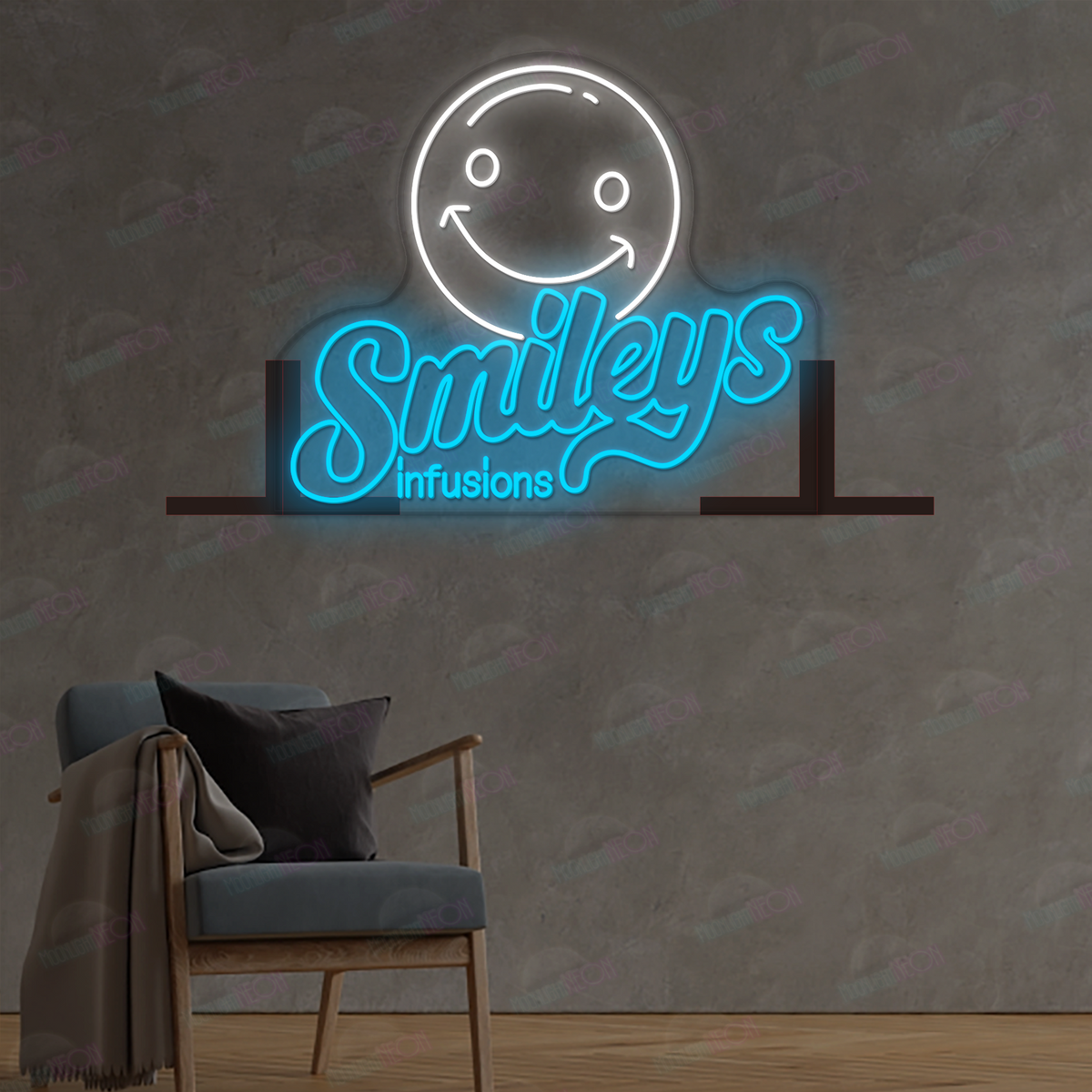 Neonschild mit individuellem Logo (Don)