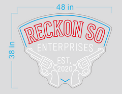 Neonschild mit individuellem Logo (Don)