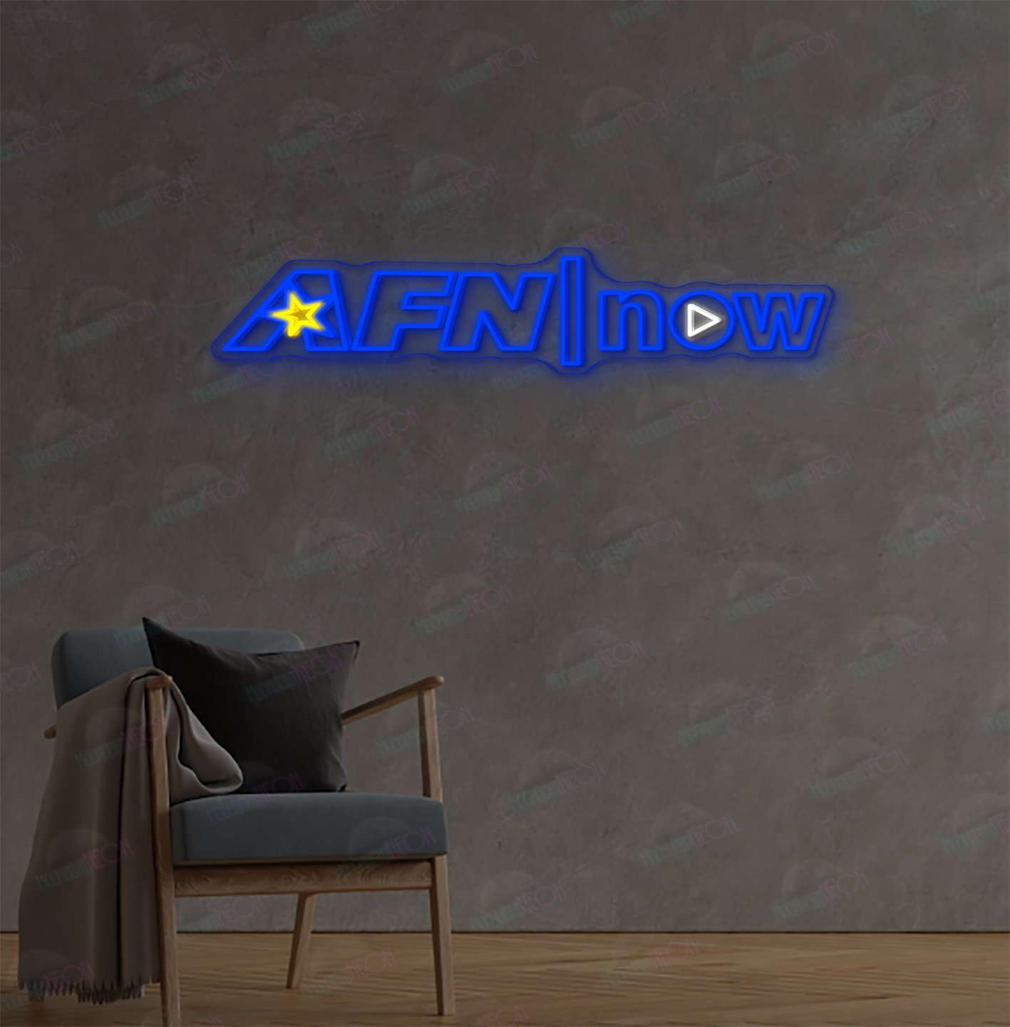 Benutzerdefiniertes Logo-Neonschild (Sebastian)