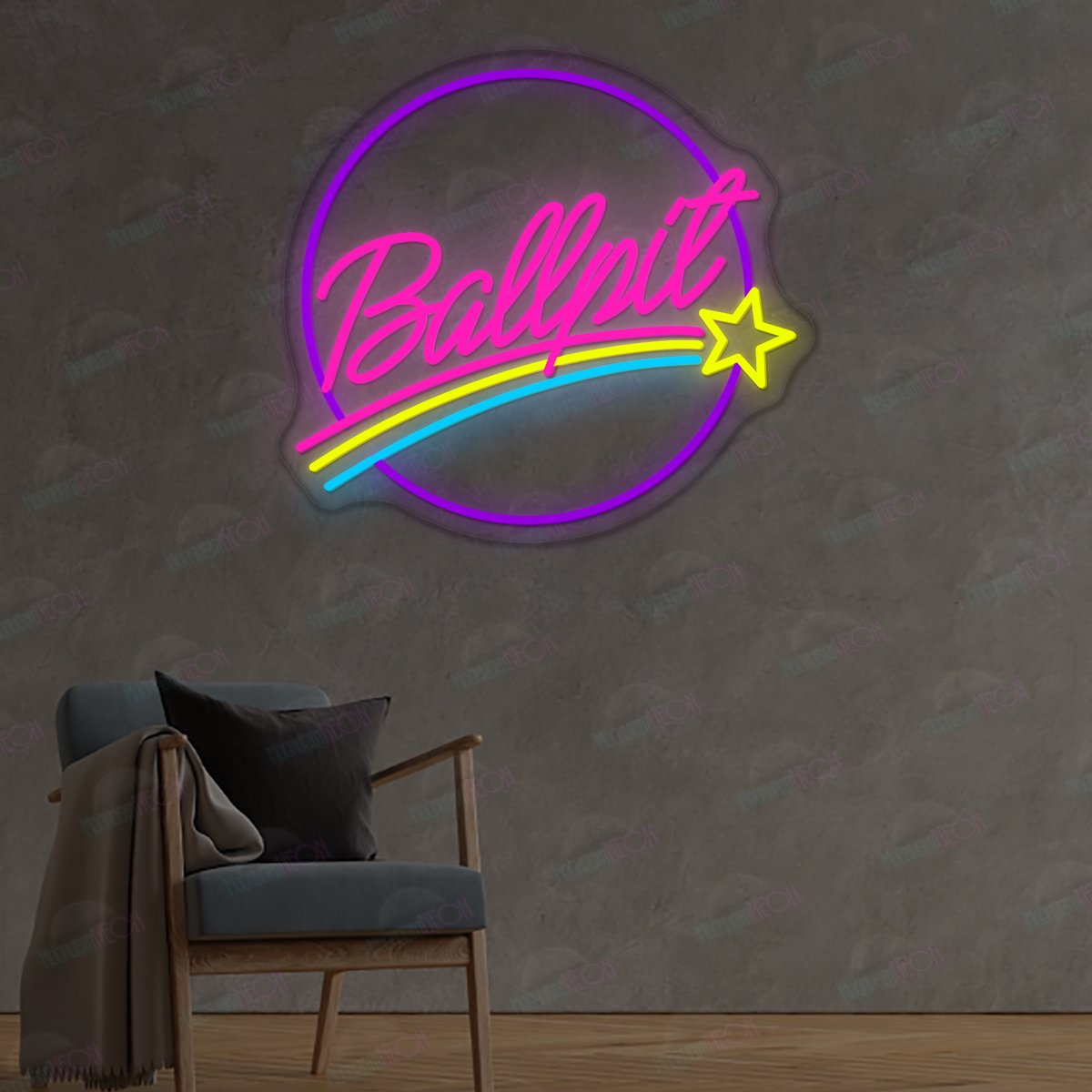 Neonschild mit individuellem Logo (Don)