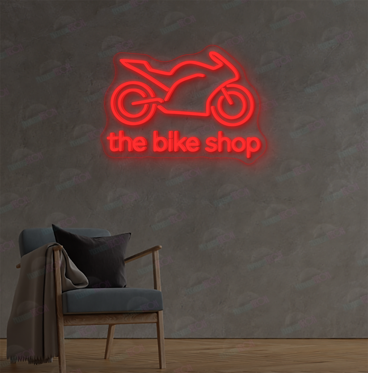 Neonschild mit individuellem Logo (Don)