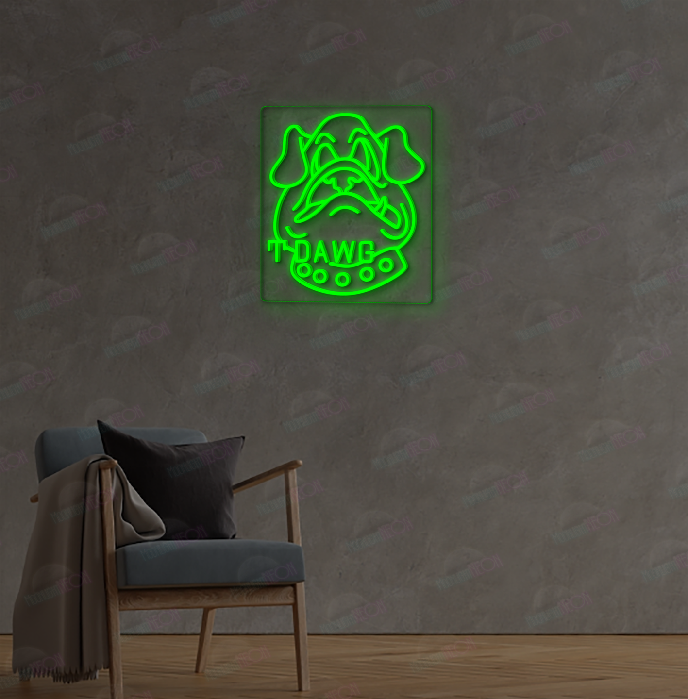 Benutzerdefiniertes Logo-Neonschild (Sebastian)