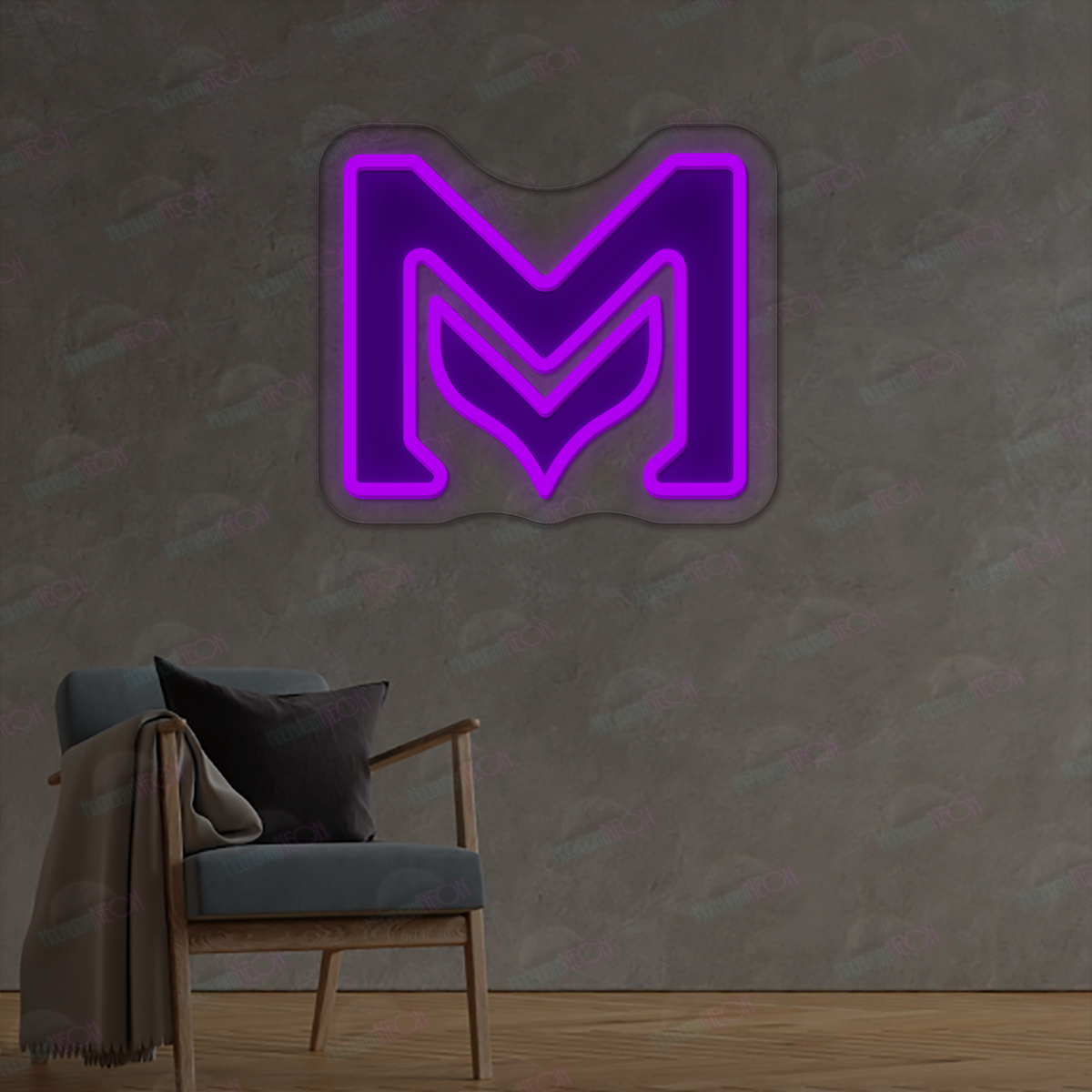 Neonschild mit individuellem Logo (Don)