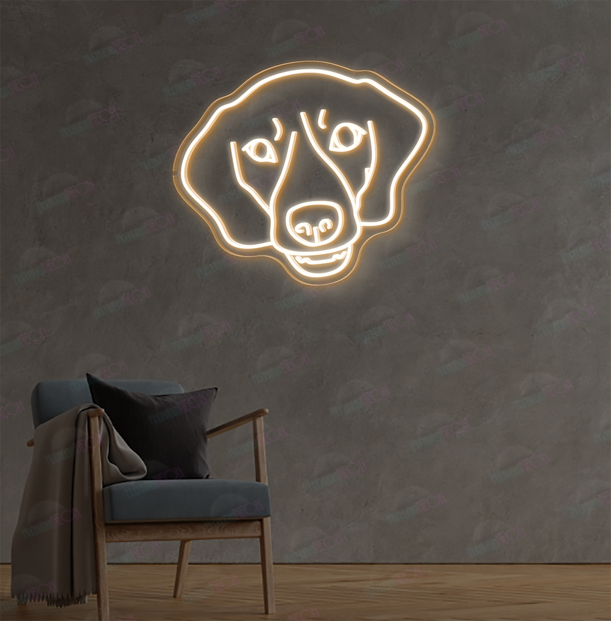 Neonschild mit individuellem Logo (Don)