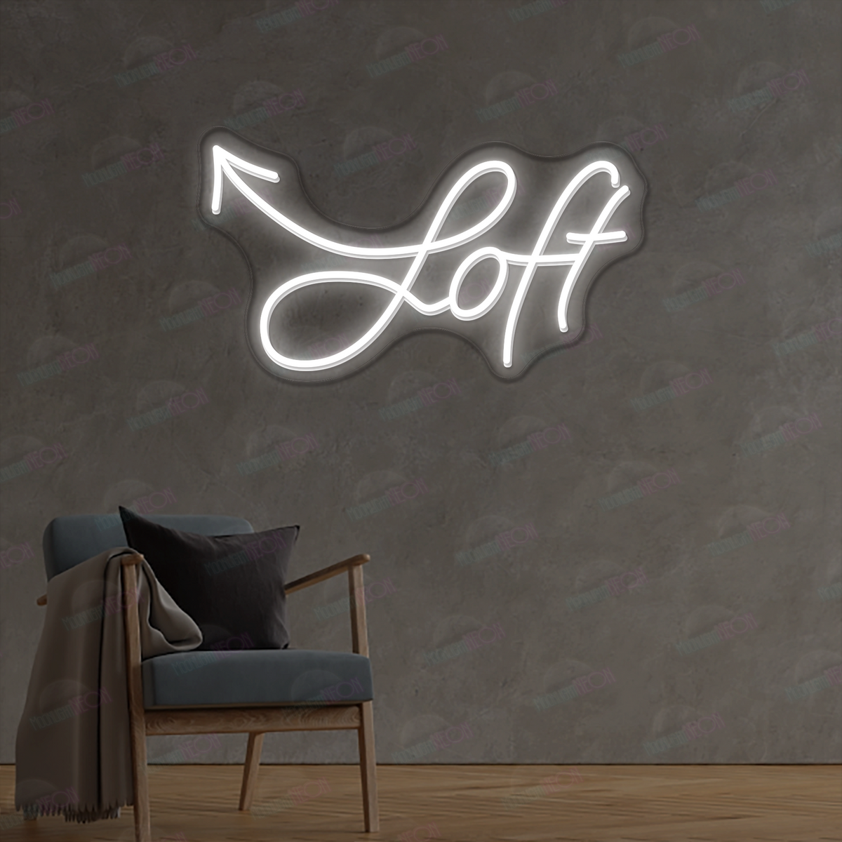 Neonschild mit individuellem Logo (Don)