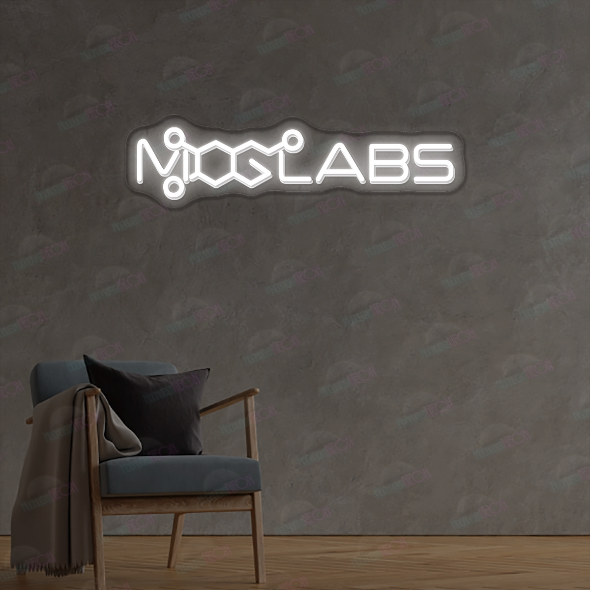 Neonschild mit individuellem Logo (Don)