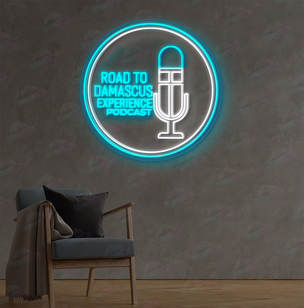 Neonschild mit individuellem Logo (Don)