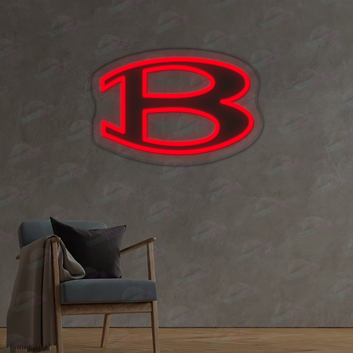 Neonschild mit individuellem Logo (Don)