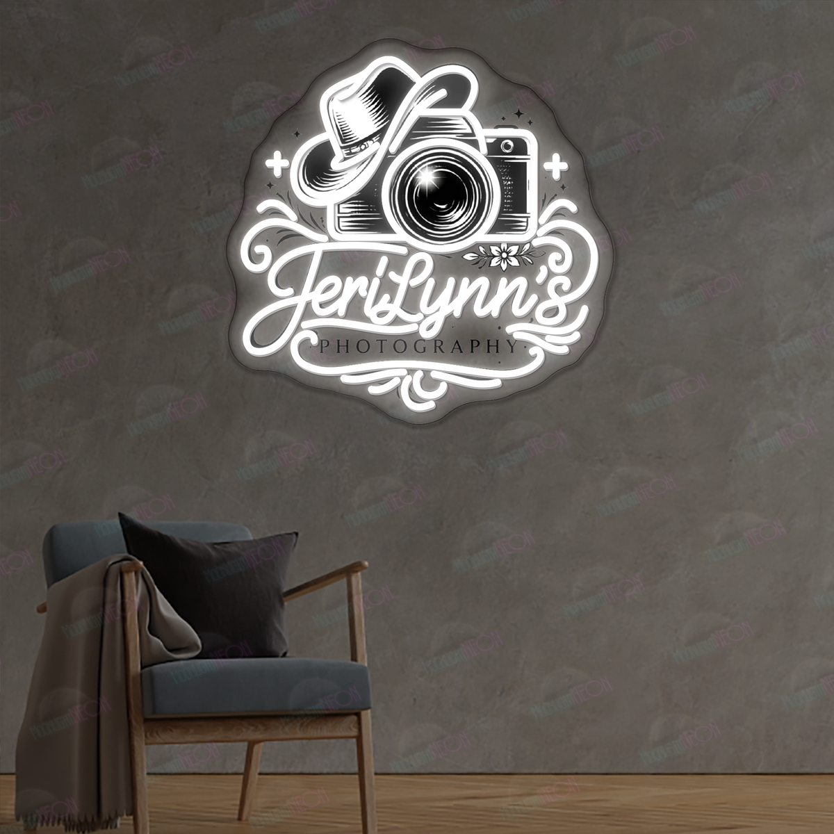 Neonschild mit individuellem Logo (Don)