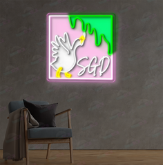 Neonschild mit individuellem Logo (Don)