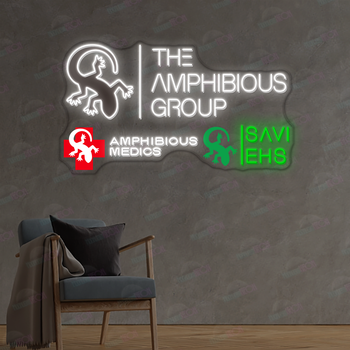 Neonschild mit individuellem Logo (Don)