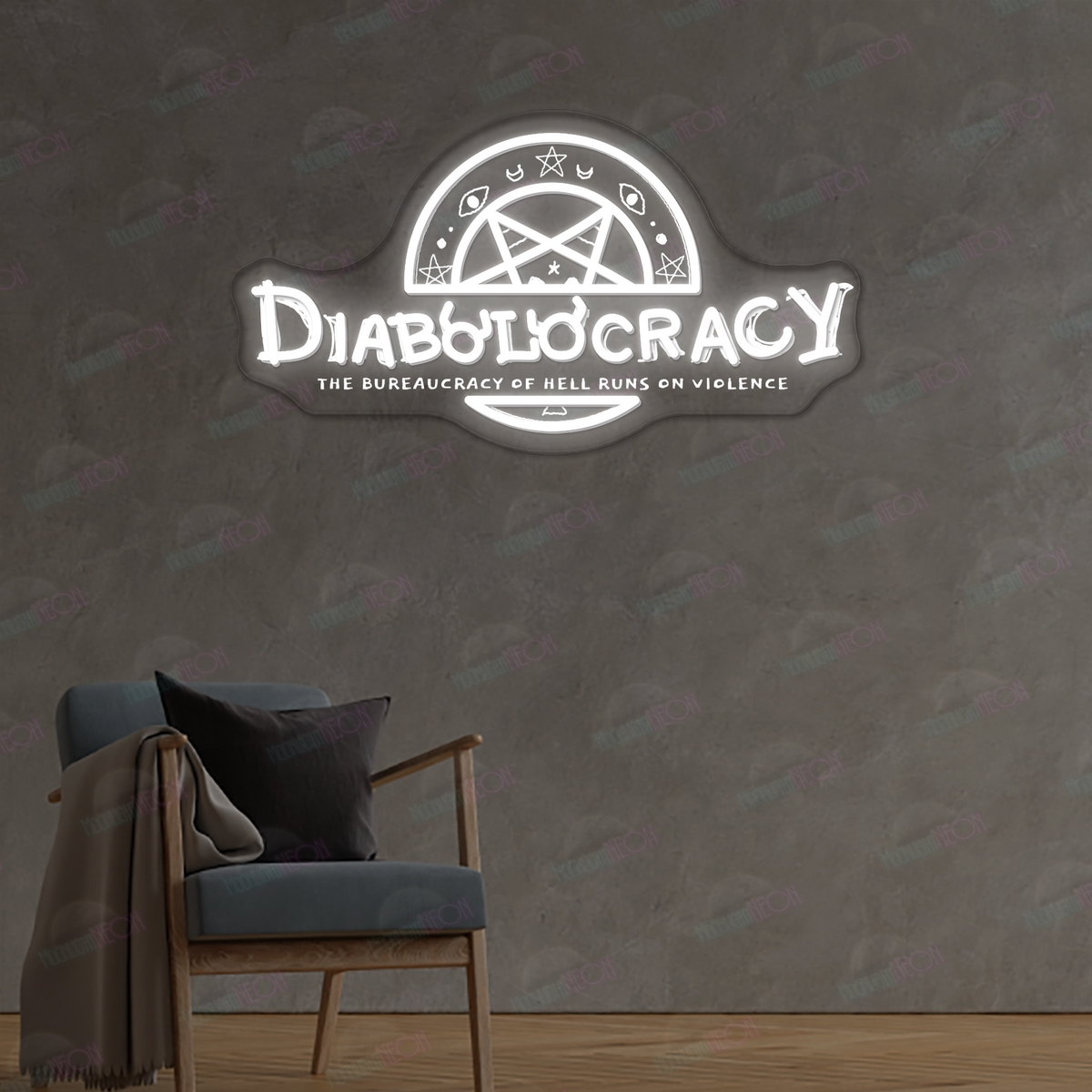 Neonschild mit individuellem Logo (Don)