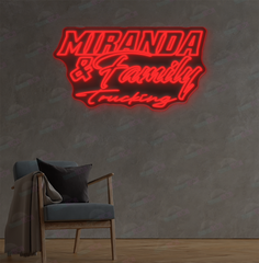 Neonschild mit individuellem Logo (Don)