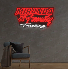 Neonschild mit individuellem Logo (Don)