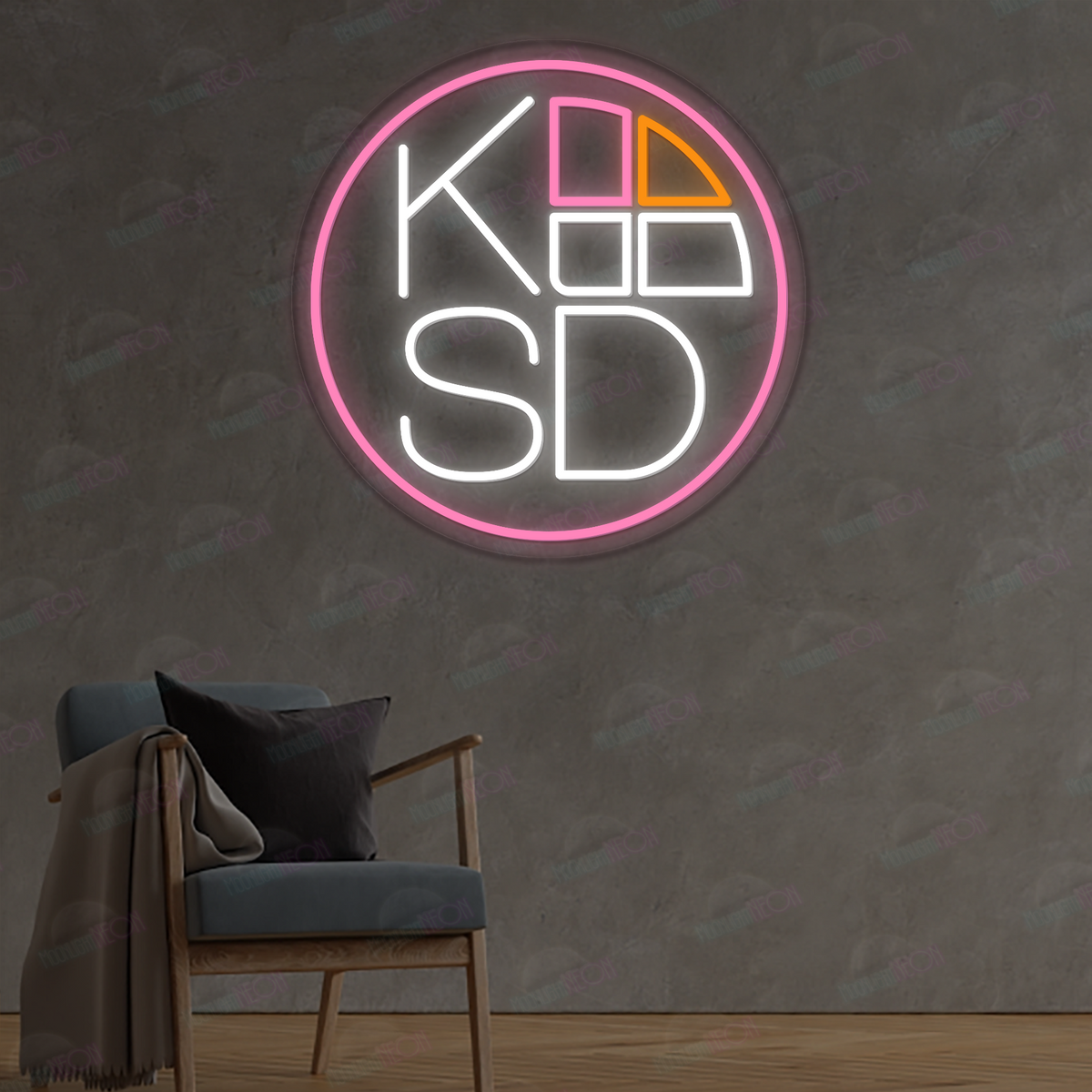 Neonschild mit individuellem Logo (Don)