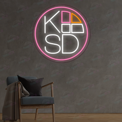 Neonschild mit individuellem Logo (Don)