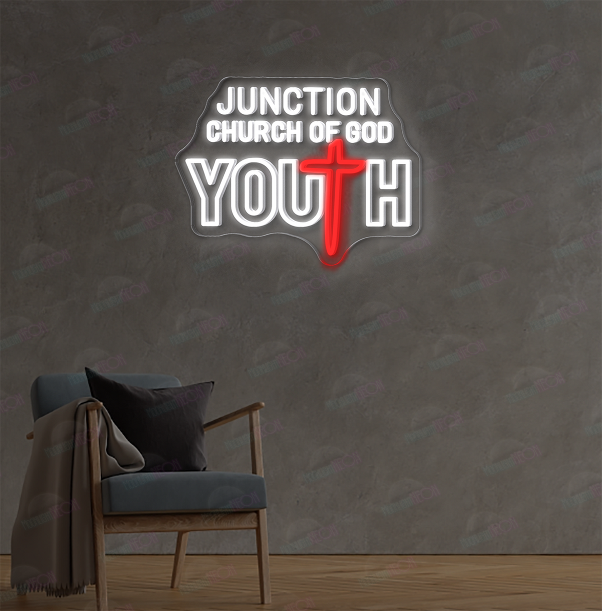 Neonschild mit individuellem Logo (Don)