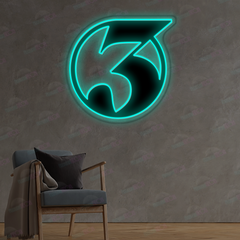 Neonschild mit individuellem Logo (Don)