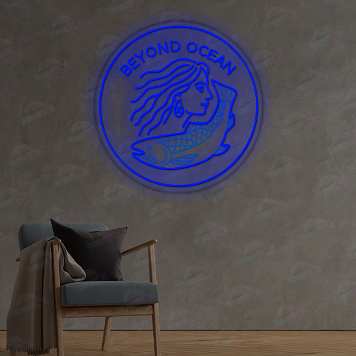 Neonschild mit individuellem Logo (Don)