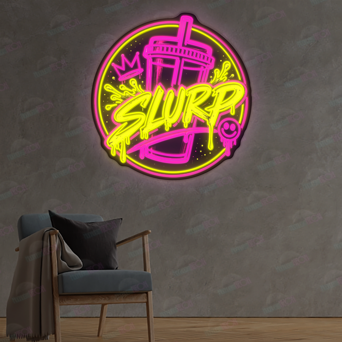 Neonschild mit individuellem Logo (Don)