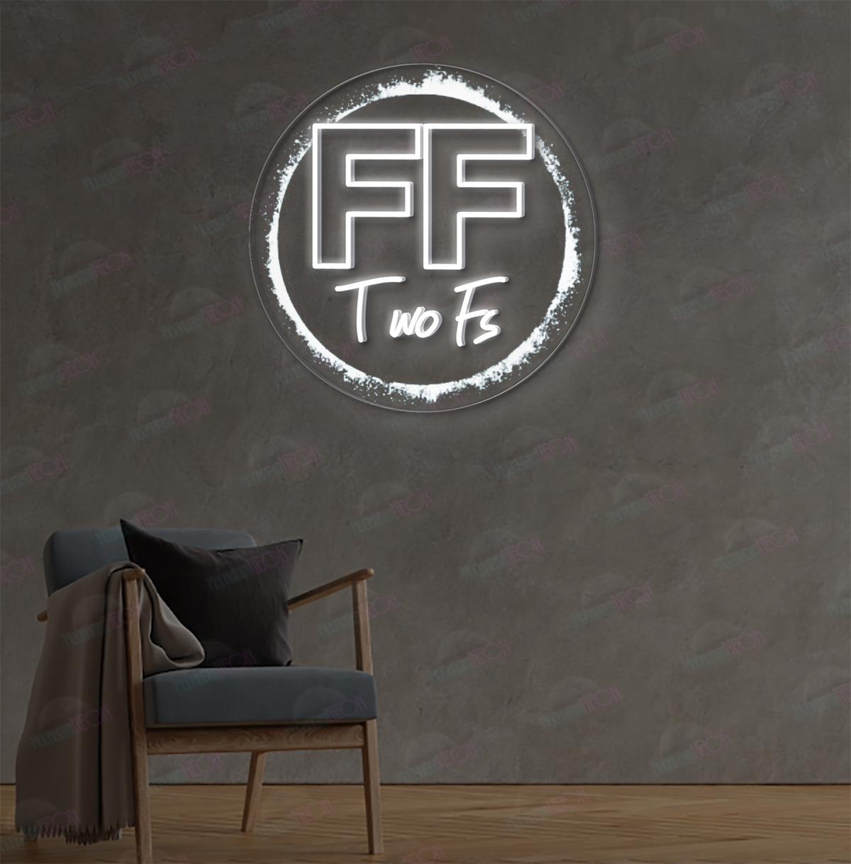 Neonschild mit individuellem Logo (Don)