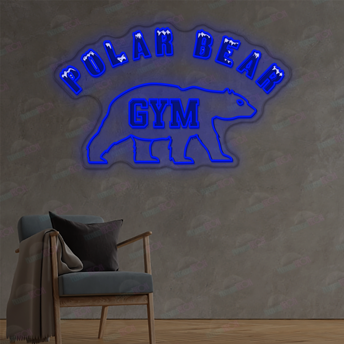 Neonschild mit individuellem Logo (Don)