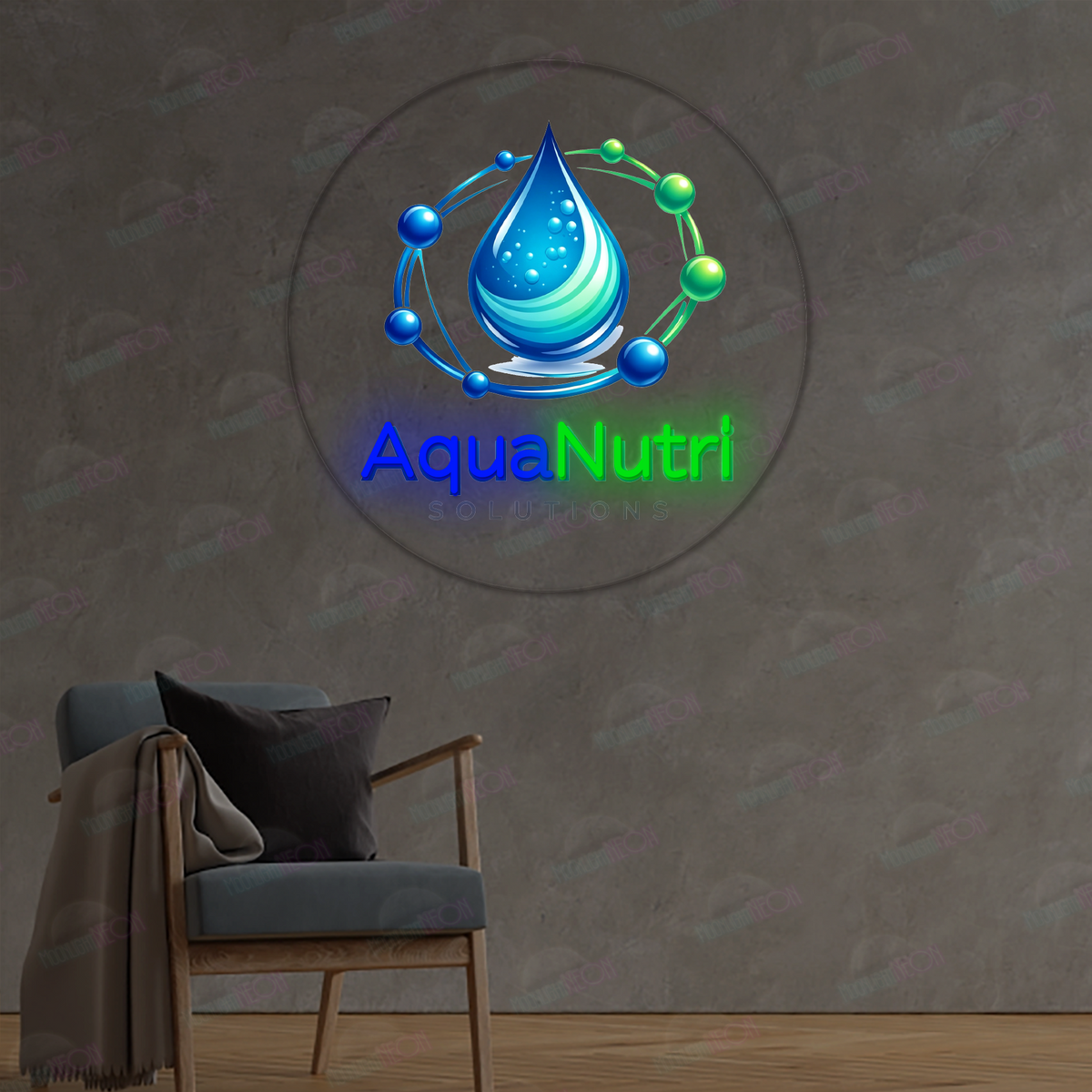 Custom Logo Neon Sign WDE260825B