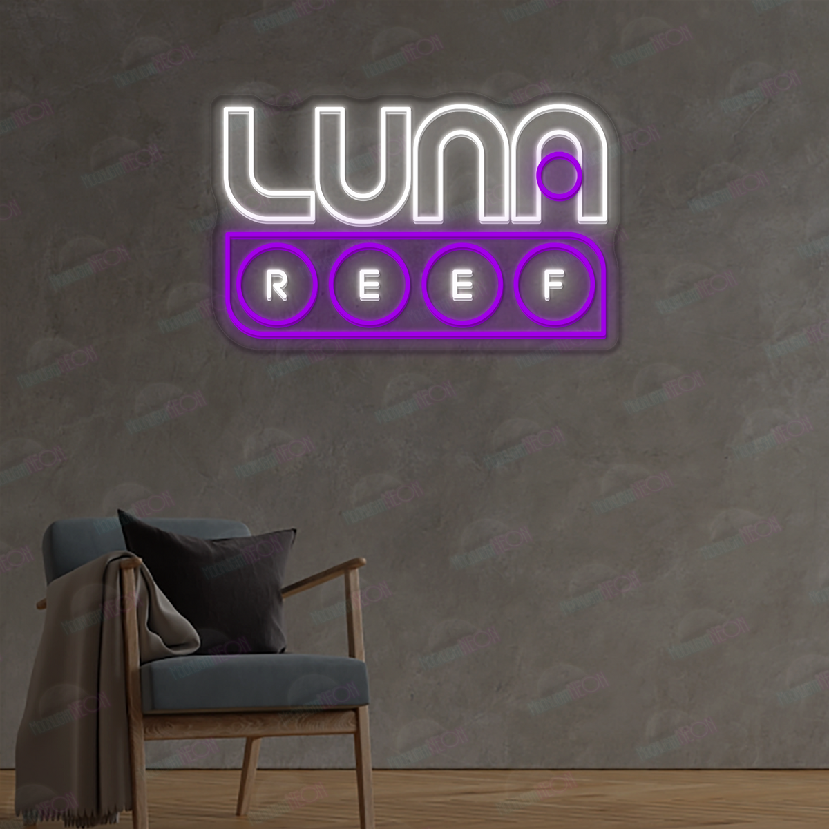 Neonschild mit individuellem Logo (Don)