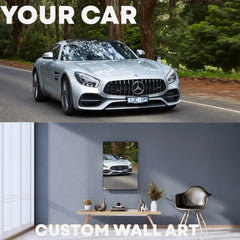 Your Custom Car Poster LED Neon Wall Art