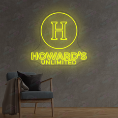 Neonschild mit individuellem Logo (Terry)