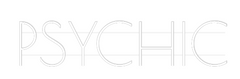 US Custom Text Neon: PSYCHIC