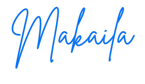 US Custom Text Neon: Makaila