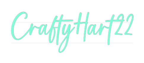 US Custom Text Neon: CraftyHart22