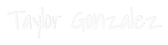 US Custom Text Neon: Taylor Gonzal...