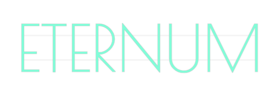 US Custom Text Neon: ETERNUM