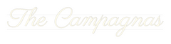 US Custom Text Neon: The Campagnas