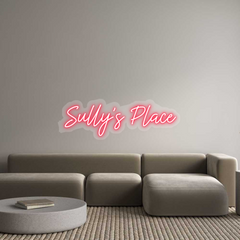 US Custom Text Neon: Sully’s Place