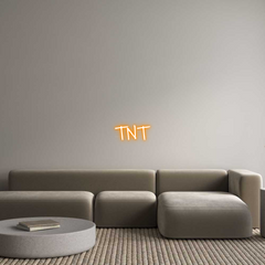 US Custom Text Neon: TNT
