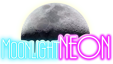 Vintage Neon Open Sign LED Neon Light – Moonlight Neon