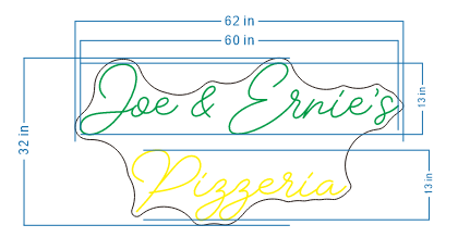 Custom Logo Neon Sign (Steve)