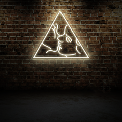 Kiss Neon Sign – Romantisches LED-Licht für Schlafzimmer oder Heimdekoration