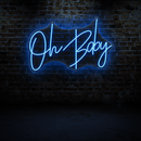 Oh Baby Neon Sign – Fun & Cheerful Wall Light for Kids Room