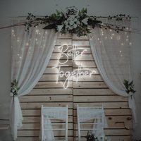 Better Together Neon Sign – LED Wall Light for Weddings, Bedroom, or Gifts