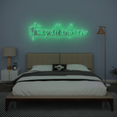 It Was All A Dream Neon Sign – LED Light for Dreamy Bedroom or Studio Decor