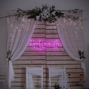 Happily Ever After Neon Sign– Perfect for Weddings and Celebrations