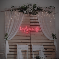 Happily Ever After Neon Sign– Perfect for Weddings and Celebrations